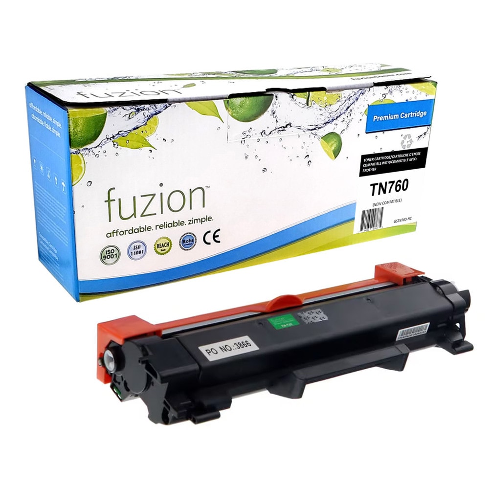 Toner compatible Brother TN760 Noir
