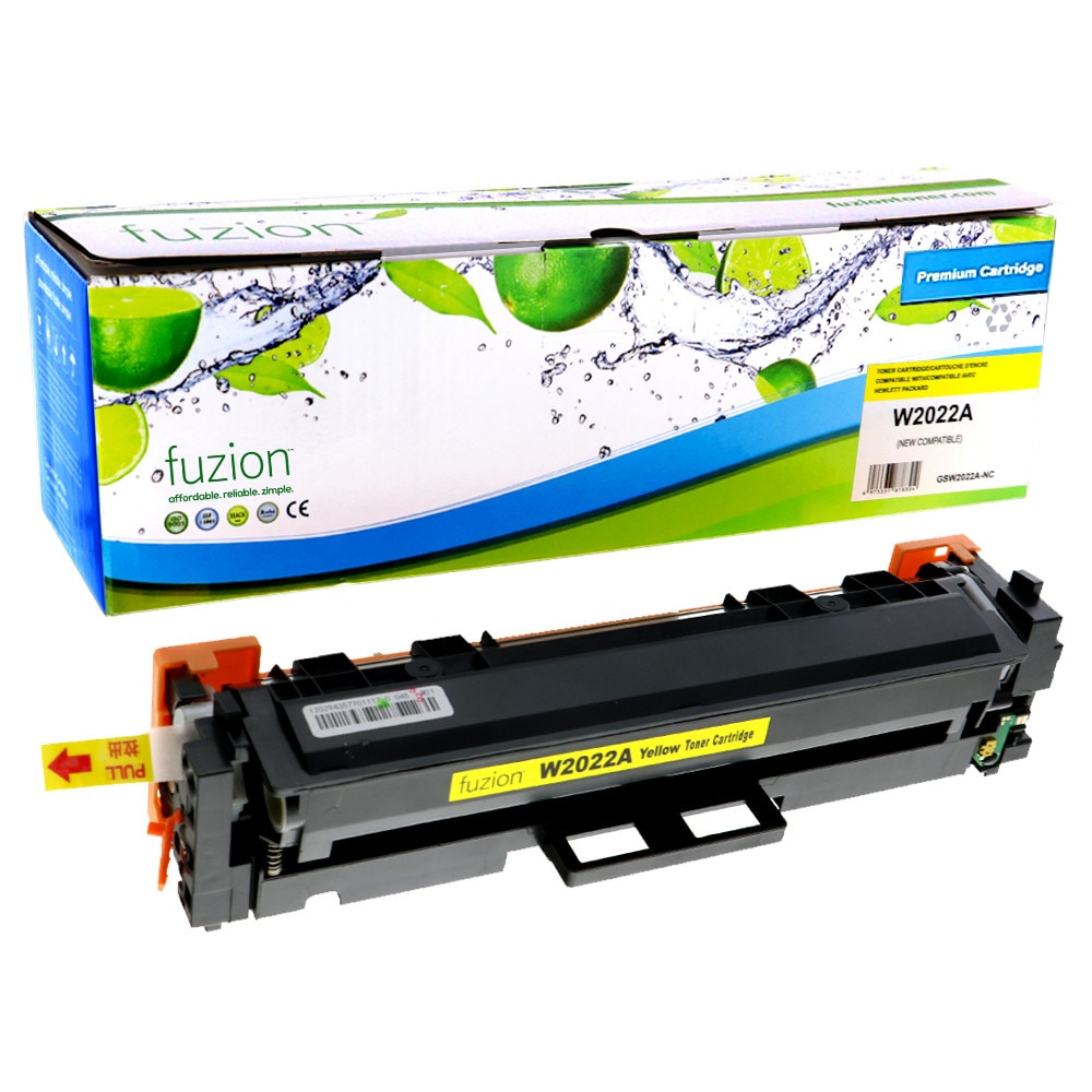 Toner compatible HP 414A Jaune