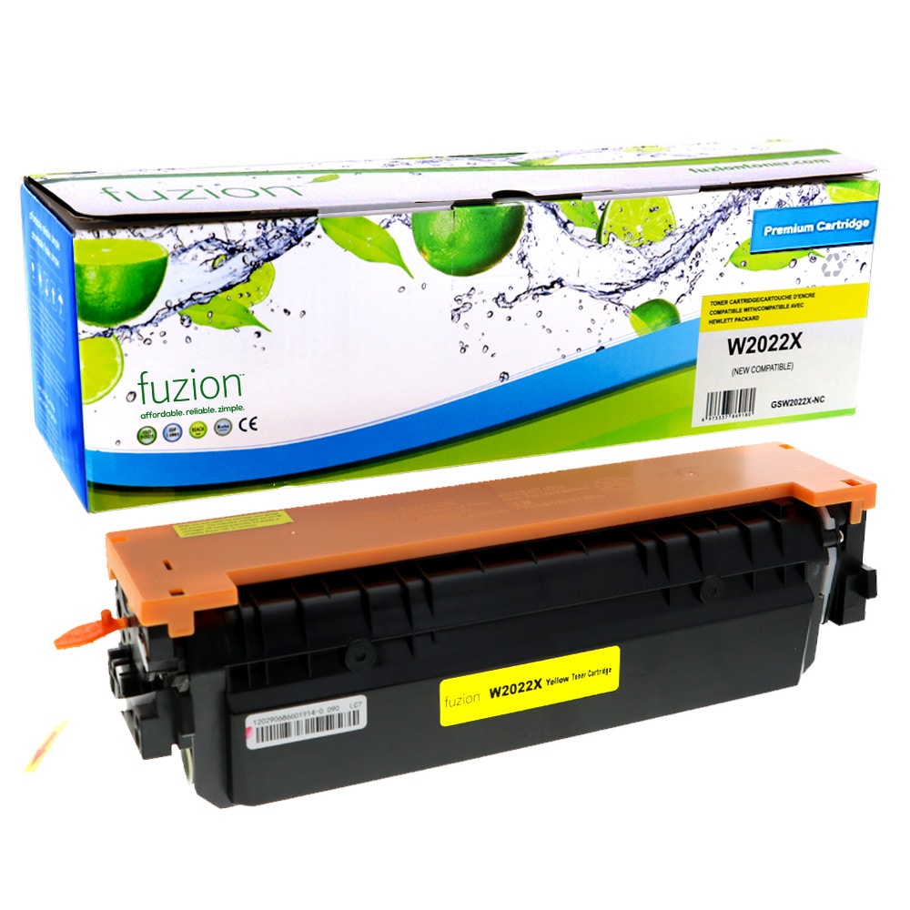 Toner compatible HP 414X Jaune