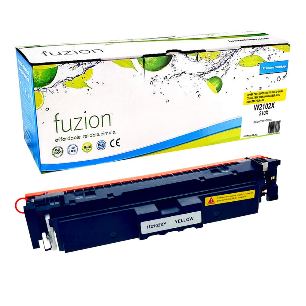 Toner compatible HP 210X Jaune