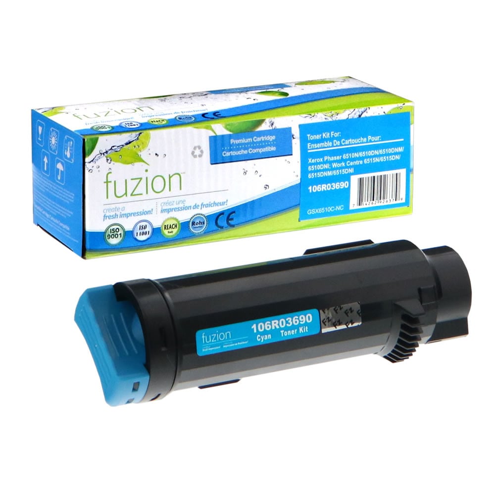 Toner compatible Xerox 106R03690 Cyan