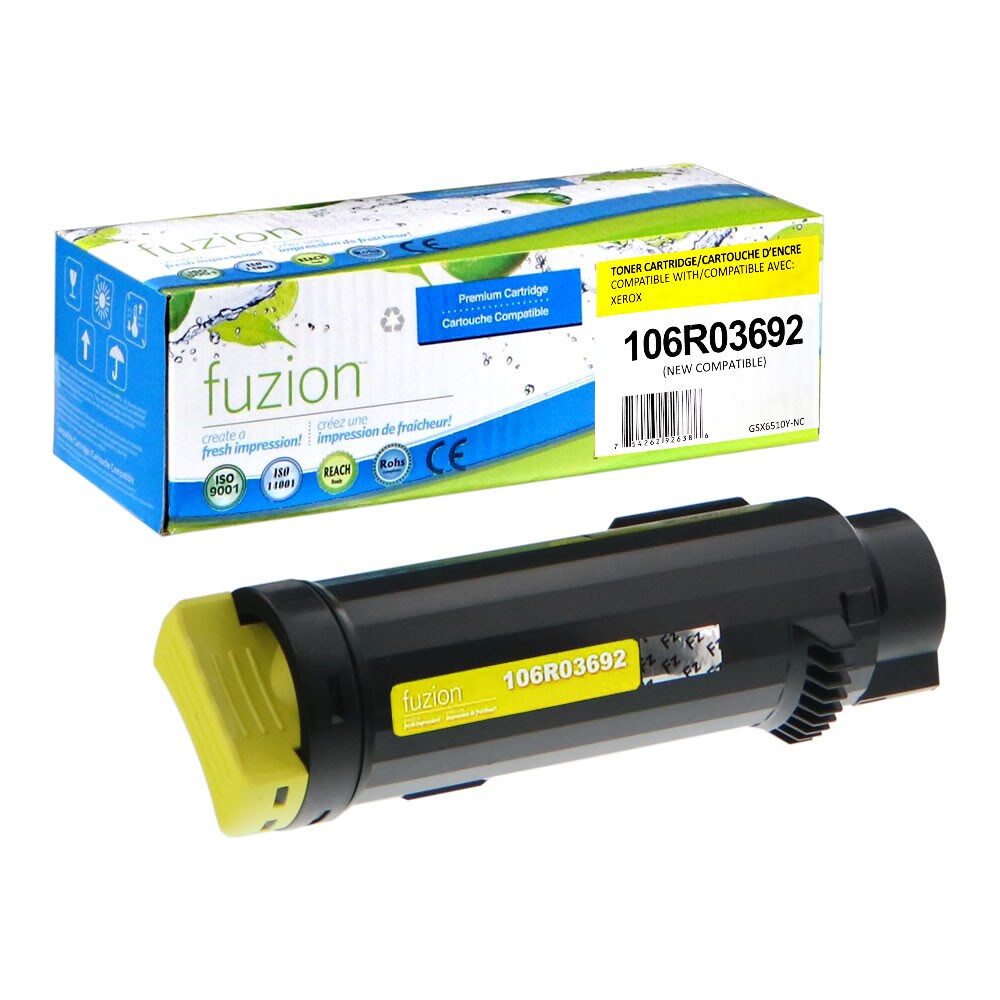 Toner compatible Xerox 106R03692 Jaune