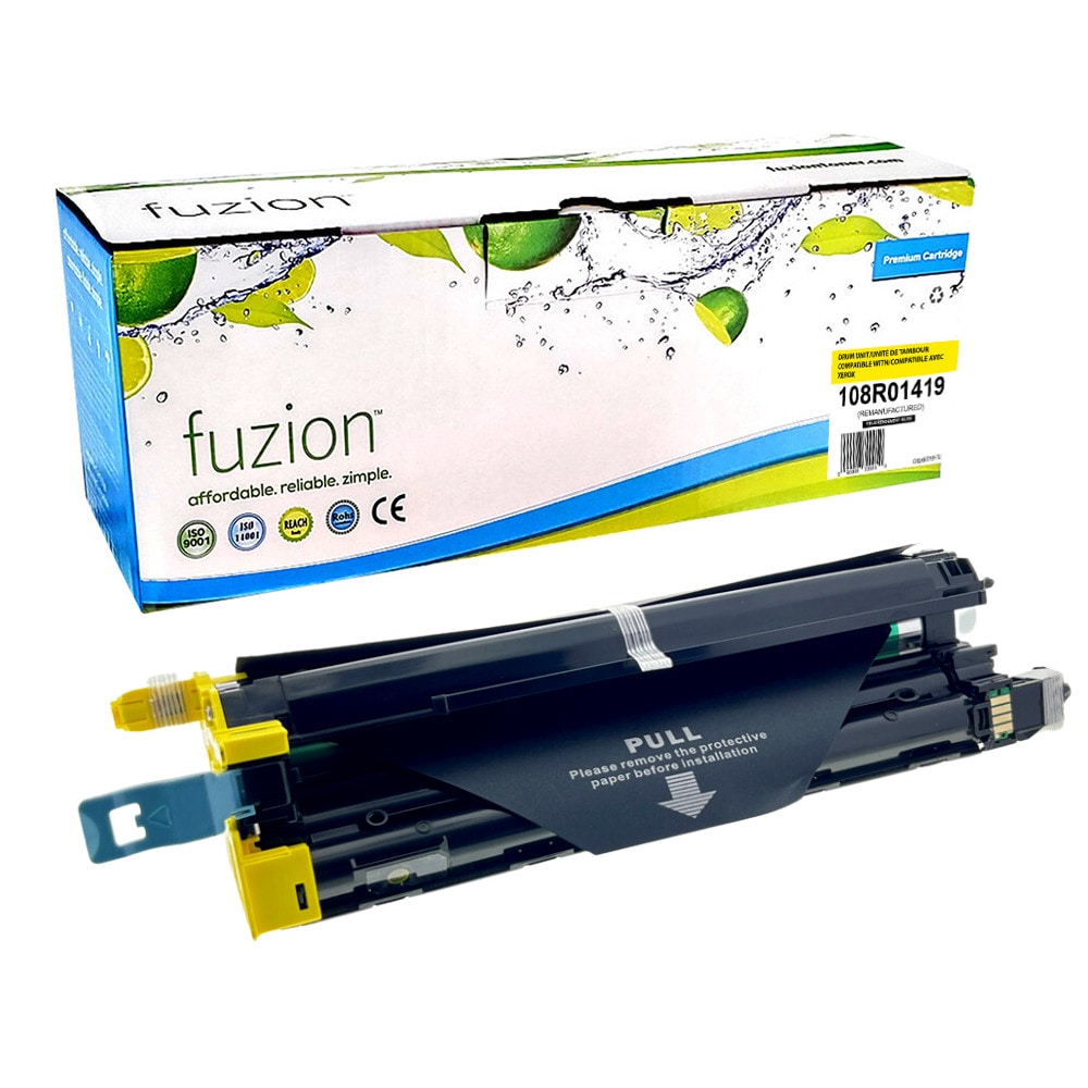 Unité de tambour compatible Xerox 108R01419 Jaune