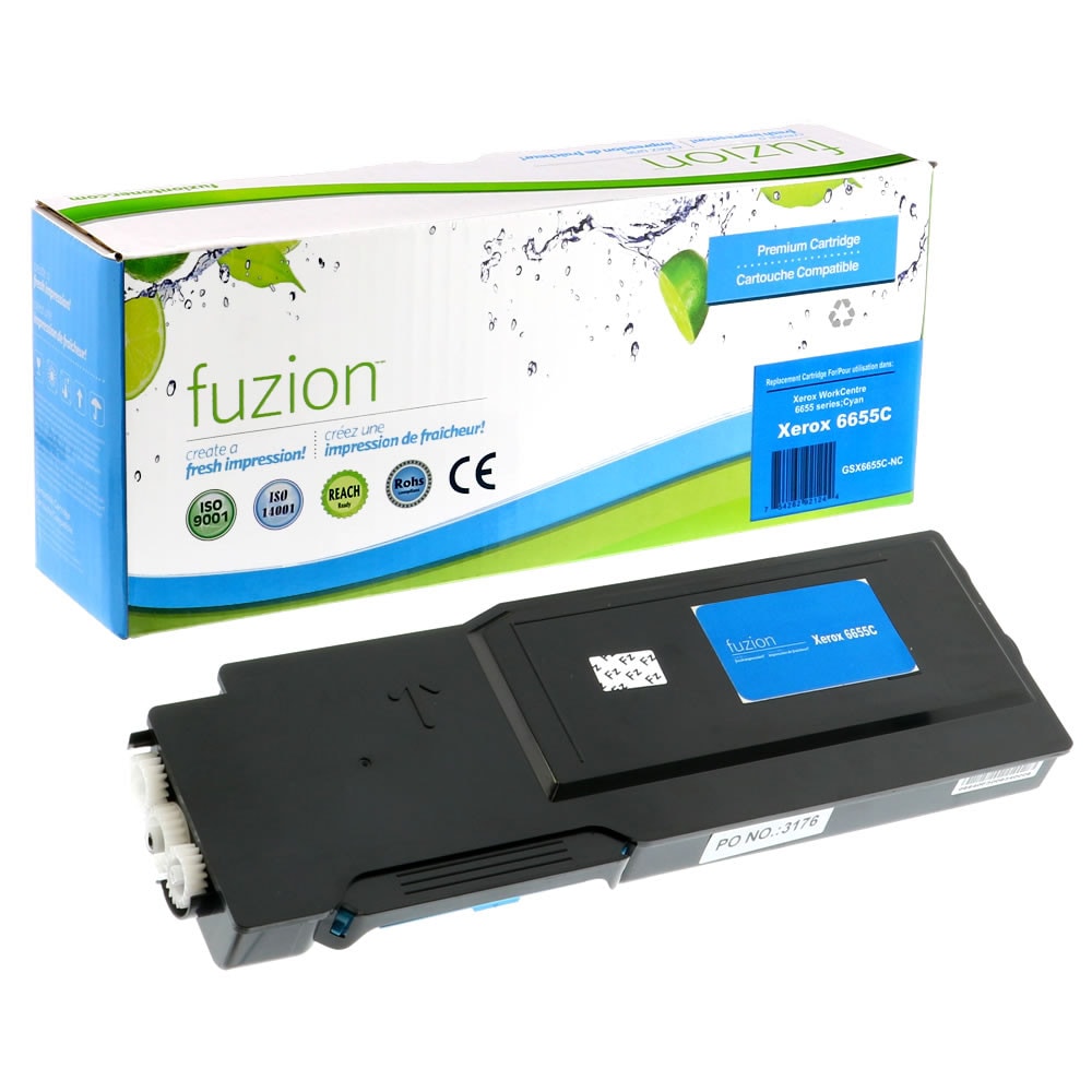 Toner compatible Xerox 106R02744 Cyan