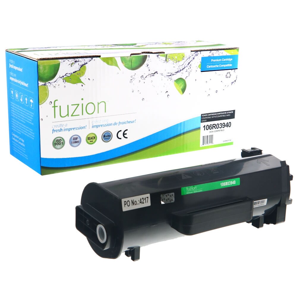 Toner compatible Xerox 106R03940 Noir