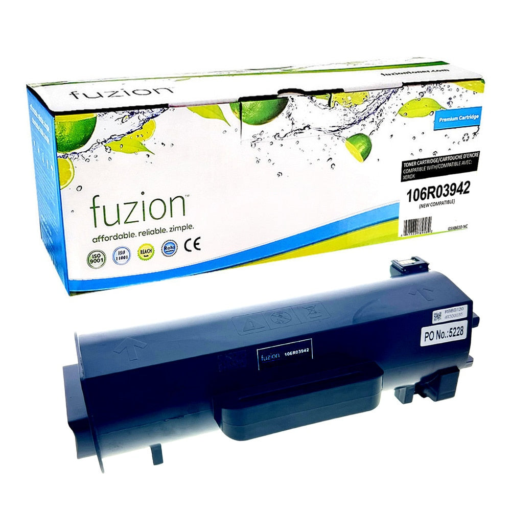 Toner compatible Xerox 106R03942 Noir
