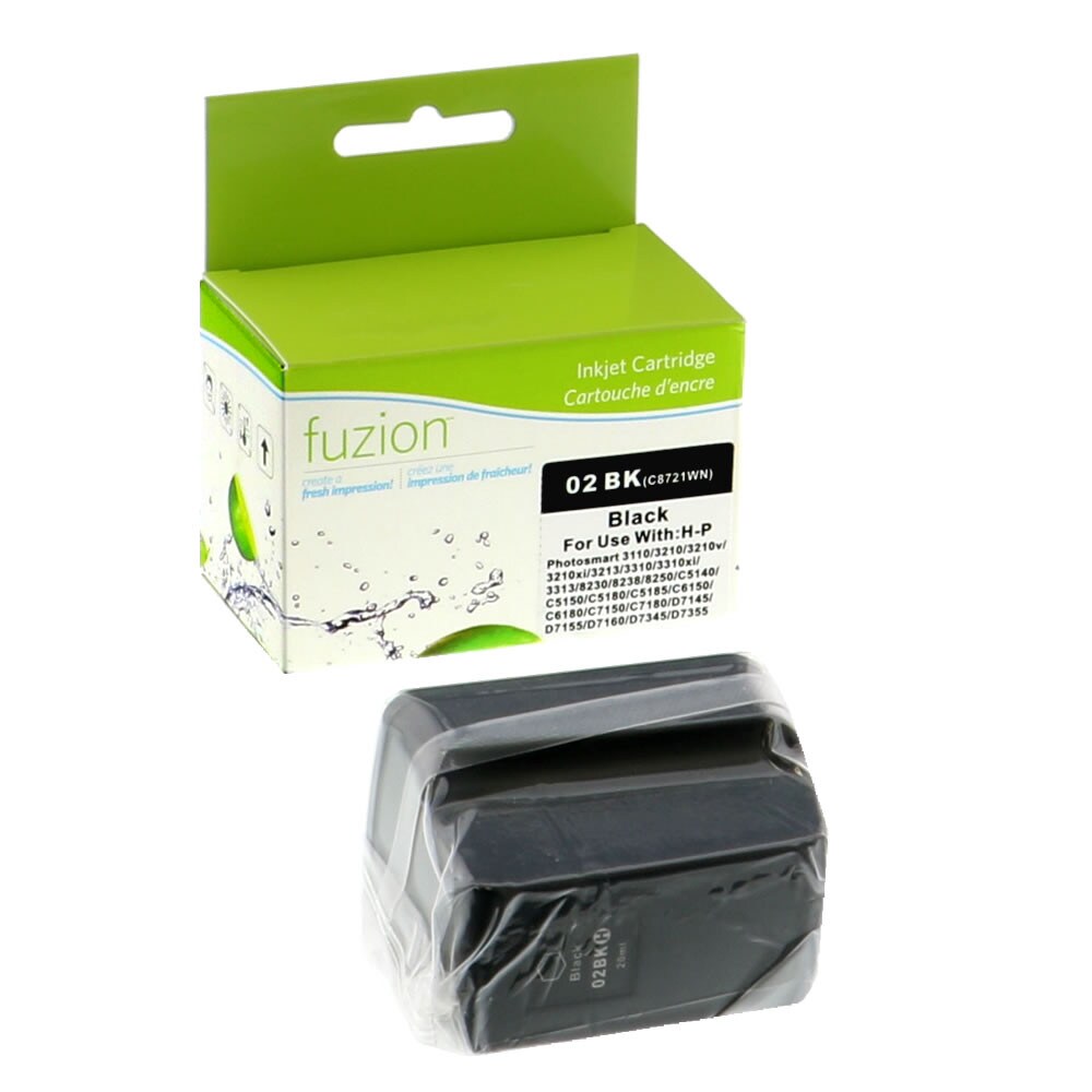 Cartouche compatible HP 02 Noir