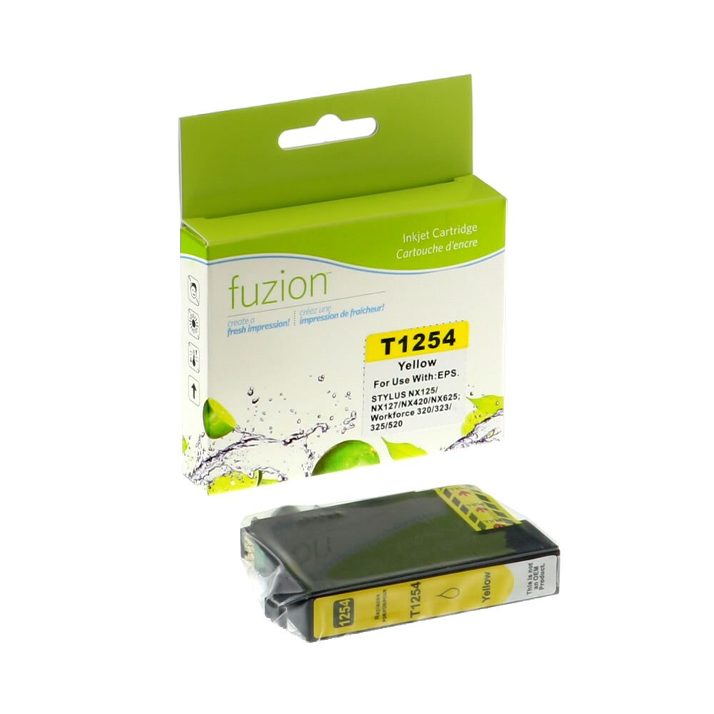 Cartouche compatible Epson 125 (T125420) Jaune