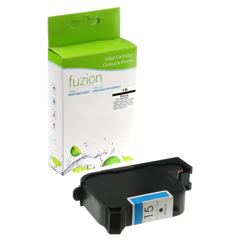 Cartouche compatible HP 15 Noir
