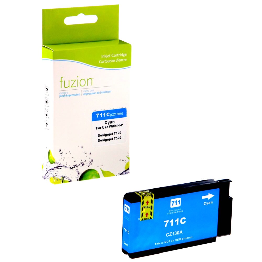 Cartouche compatible HP 711 (CZ130A) Cyan