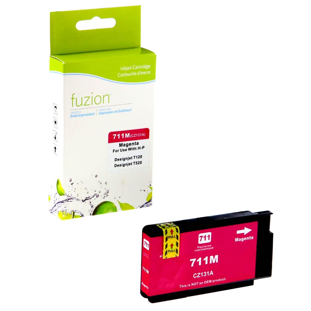 Cartouche compatible HP 711 (CZ131A) Magenta