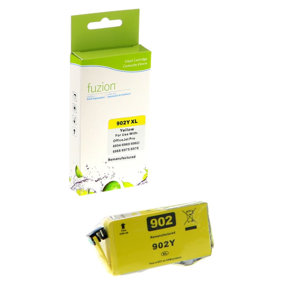 Cartouche compatible HP #902XL Jaune
