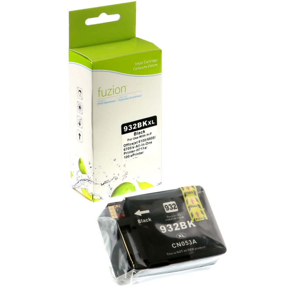 Cartouche d'encre compatible HP 932XL (Noir)