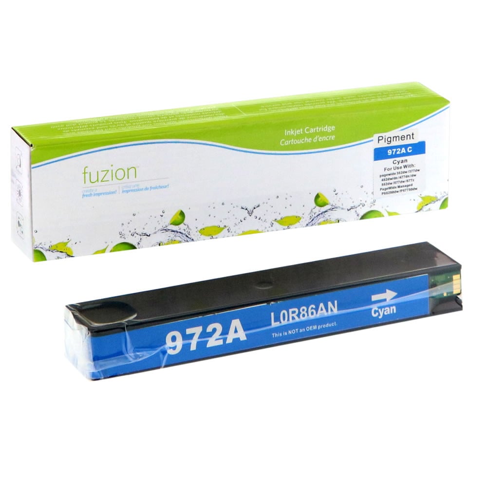 Cartouche compatible HP 972A Cyan