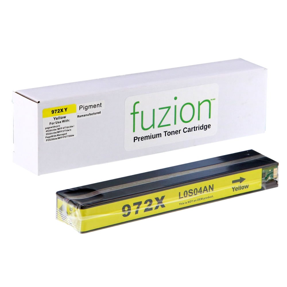 Cartouche compatible HP 972X Jaune