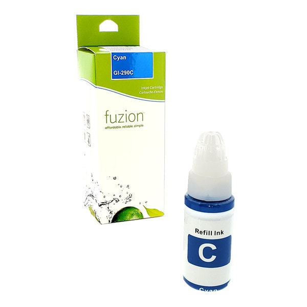 Bouteille d’encre compatible Canon GI290C Cyan