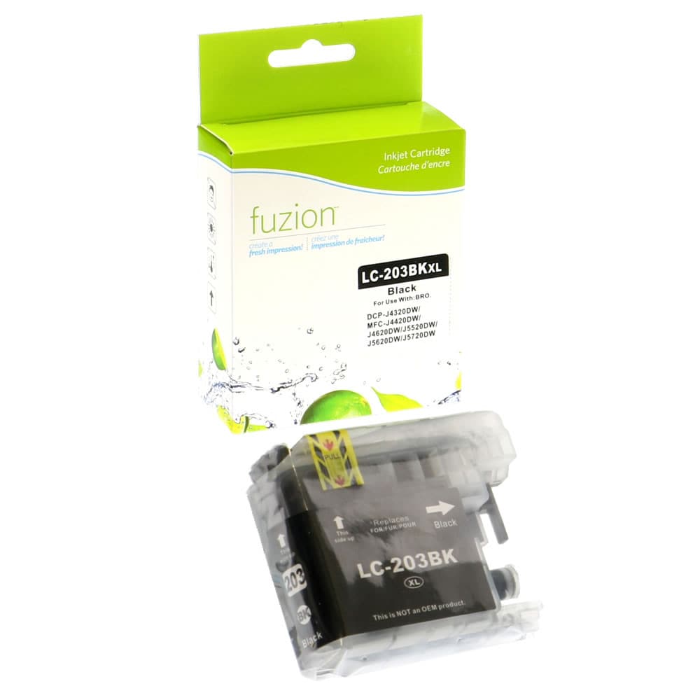 Cartouche compatible Brother BK LC203BK Noir