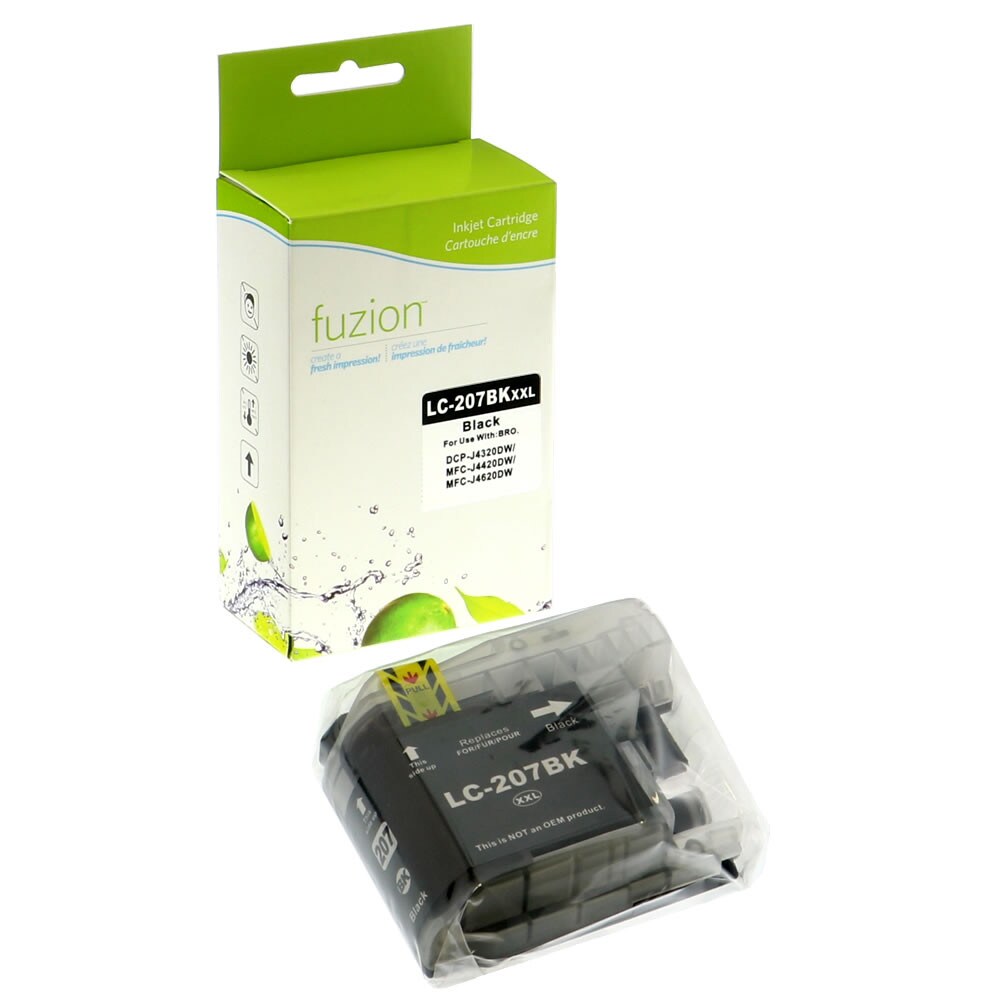 Cartouche compatible Brother BK LC207XXL Super Noir
