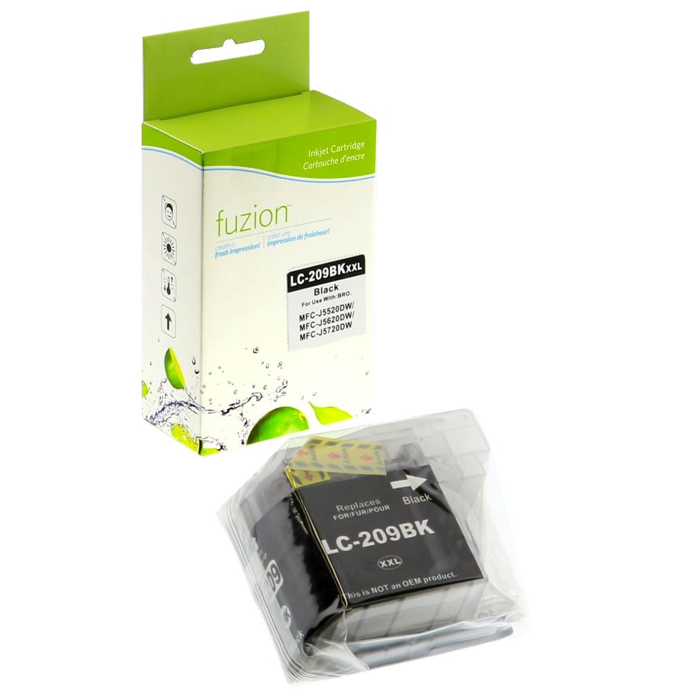 Cartouche compatible Brother BK LC209XXL Super Noir