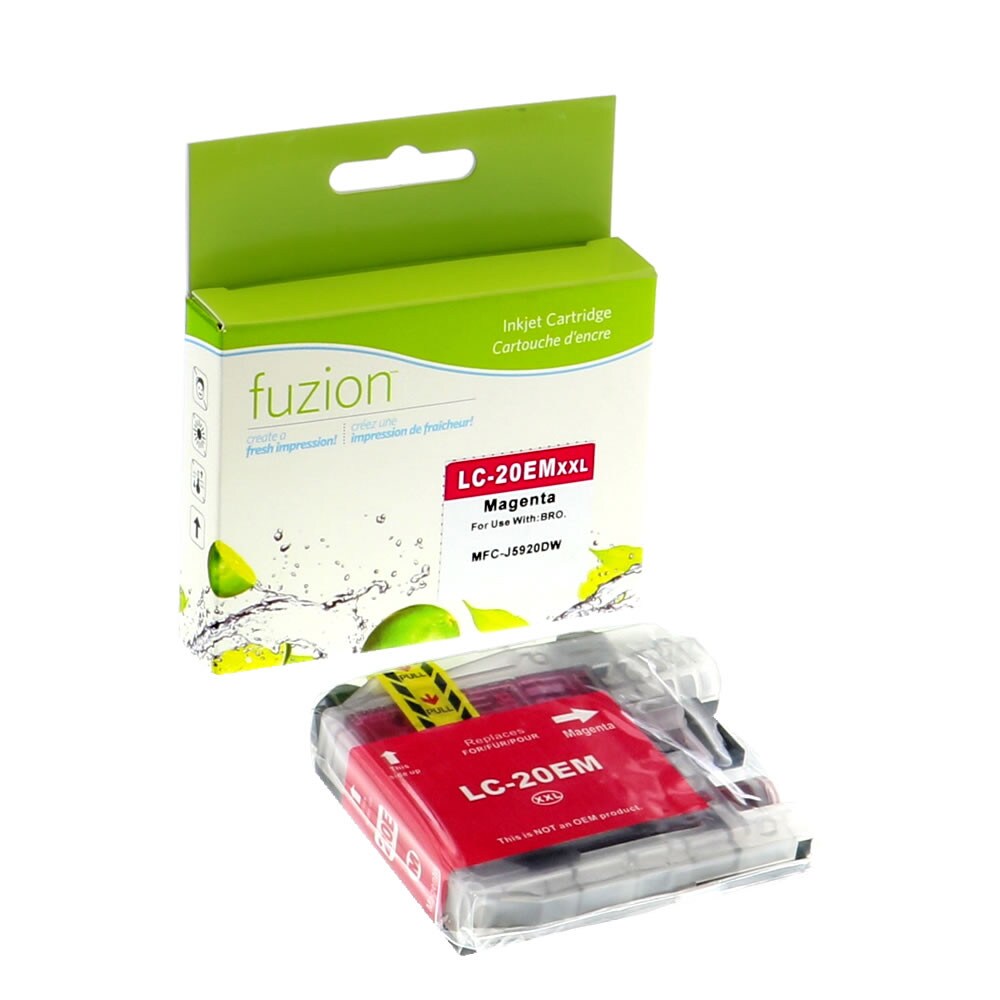 Cartouche compatible Brother LC20EM Super Magenta