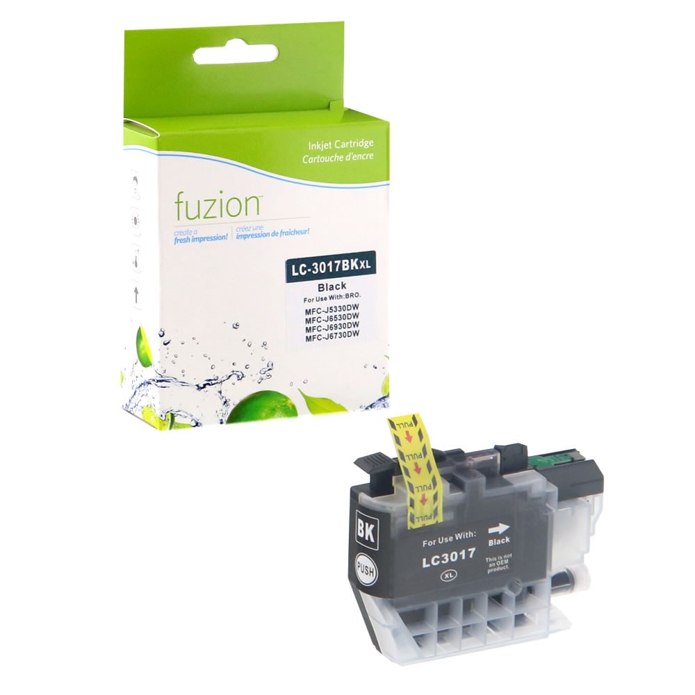 Cartouche compatible Brother LC3017BK Noir