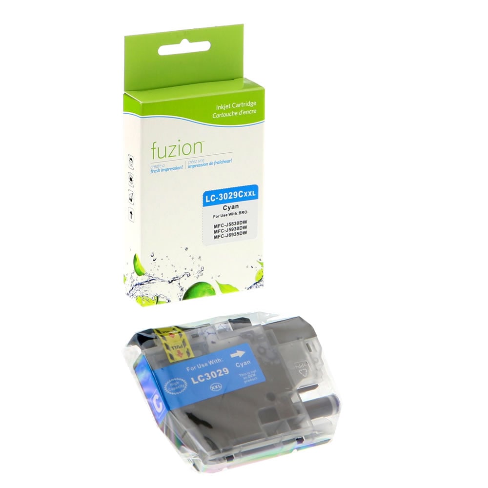 Cartouche compatible Brother LC3029C Cyan