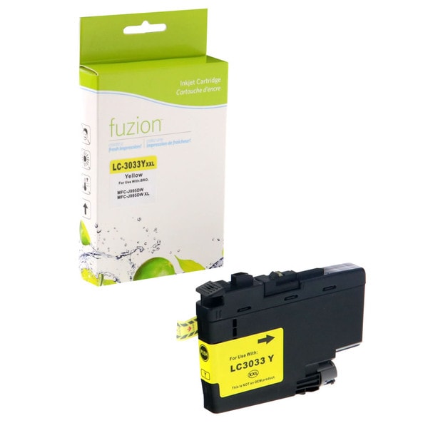 Cartouche compatible Brother LC3033Y Jaune