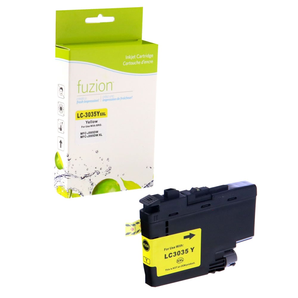 Cartouche compatible Brother LC3035Y Jaune