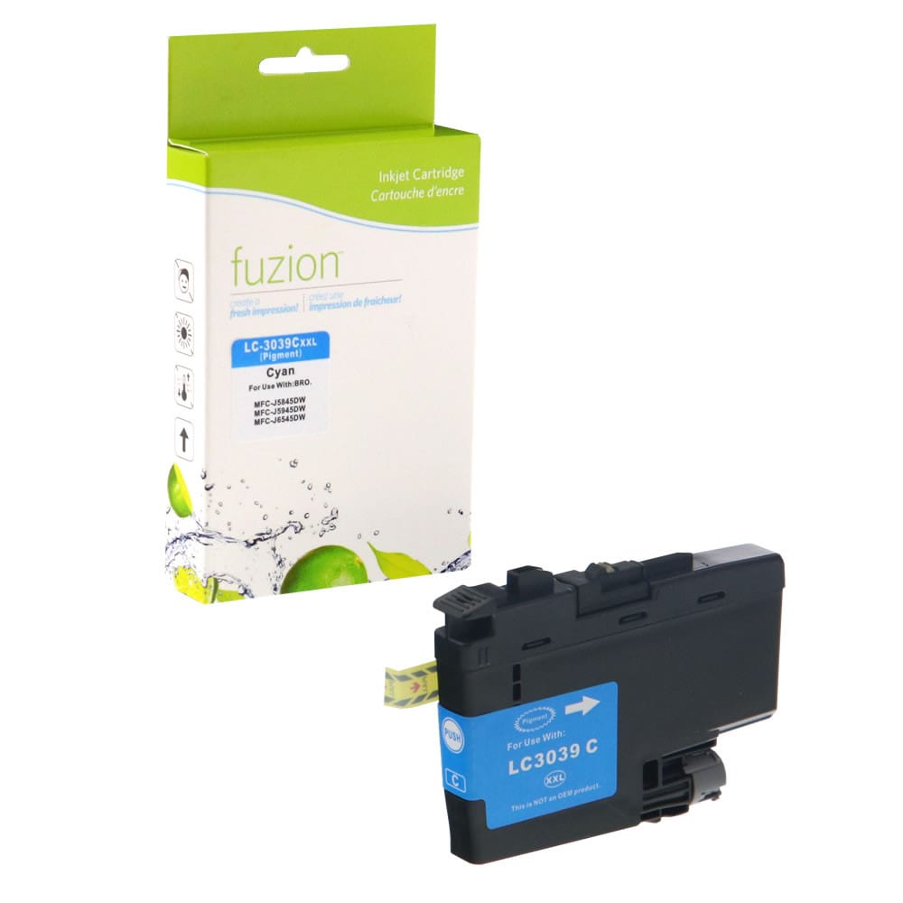 Cartouche compatible Brother LC3039C Cyan