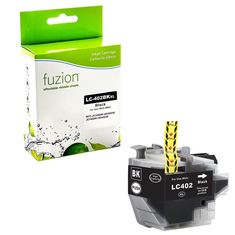 Cartouche compatible Brother LC402XLBK Noir