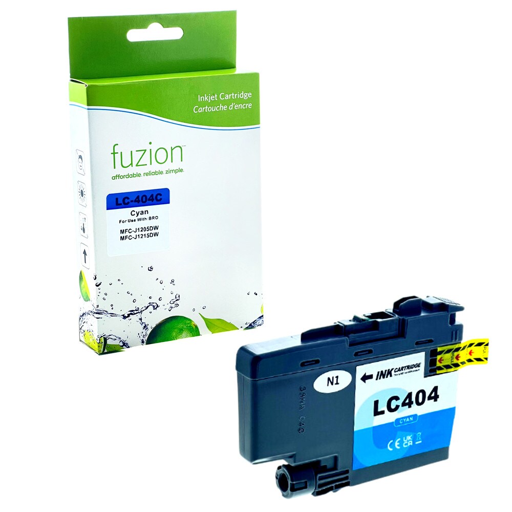 Cartouche compatible Brother LC404C Cyan