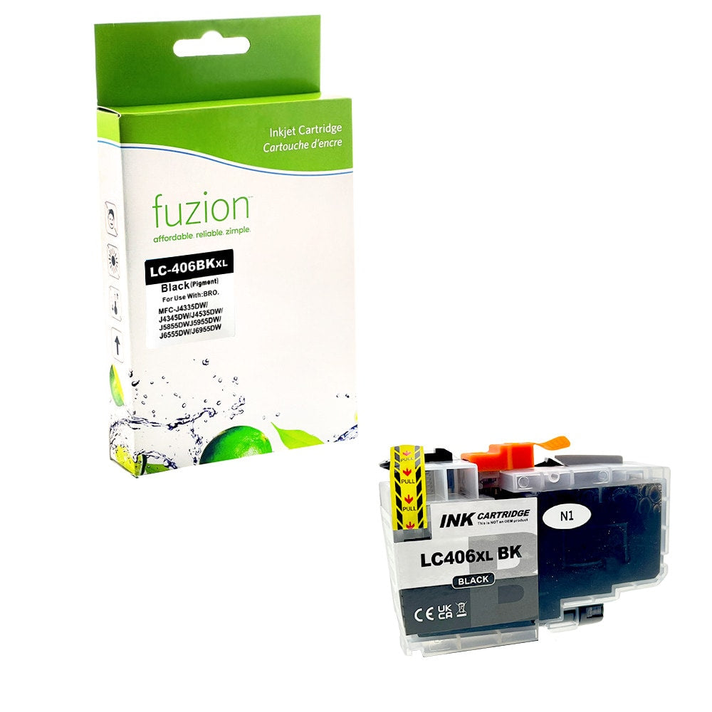 Cartouche compatible Brother LC406XLBK Noir