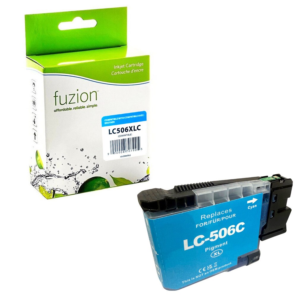 Cartouche compatible Brother LC506XL Cyan