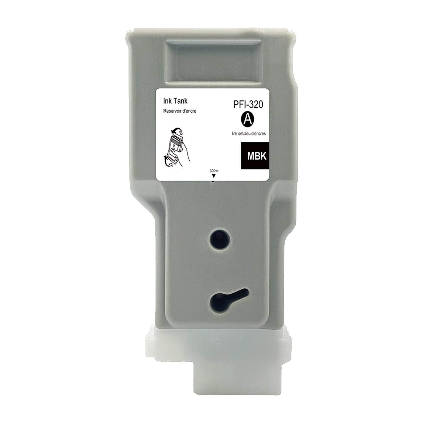 Cartouche Noir Canon PFI-320BK (2890C001) compatible