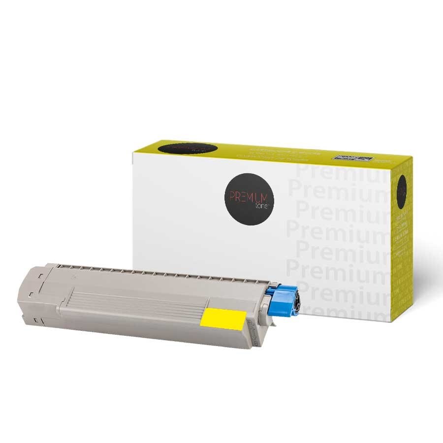 Toner Jaune Okidata 45862824 compatible