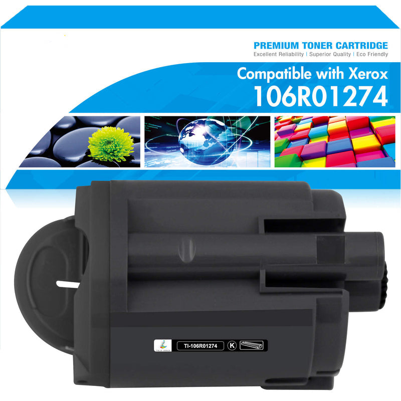 Toner compatible Xerox 106R01274 Noir