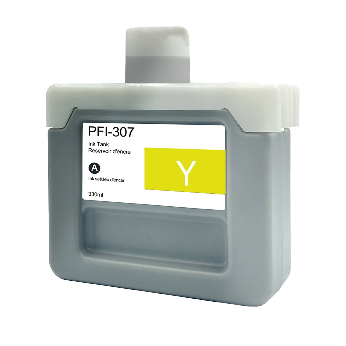 Cartouche d'encre compatible Canon PFI-307Y Jaune