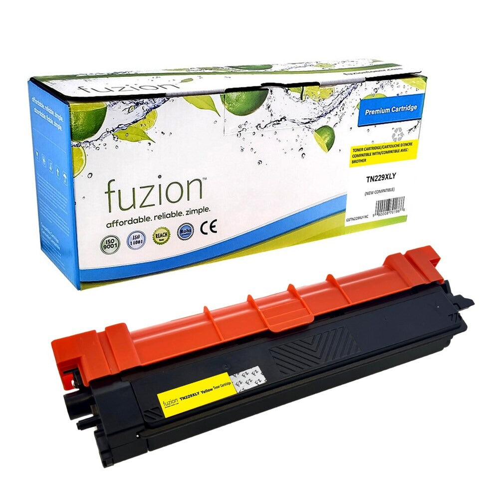 Toner compatible Brother TN229XLY Jaune