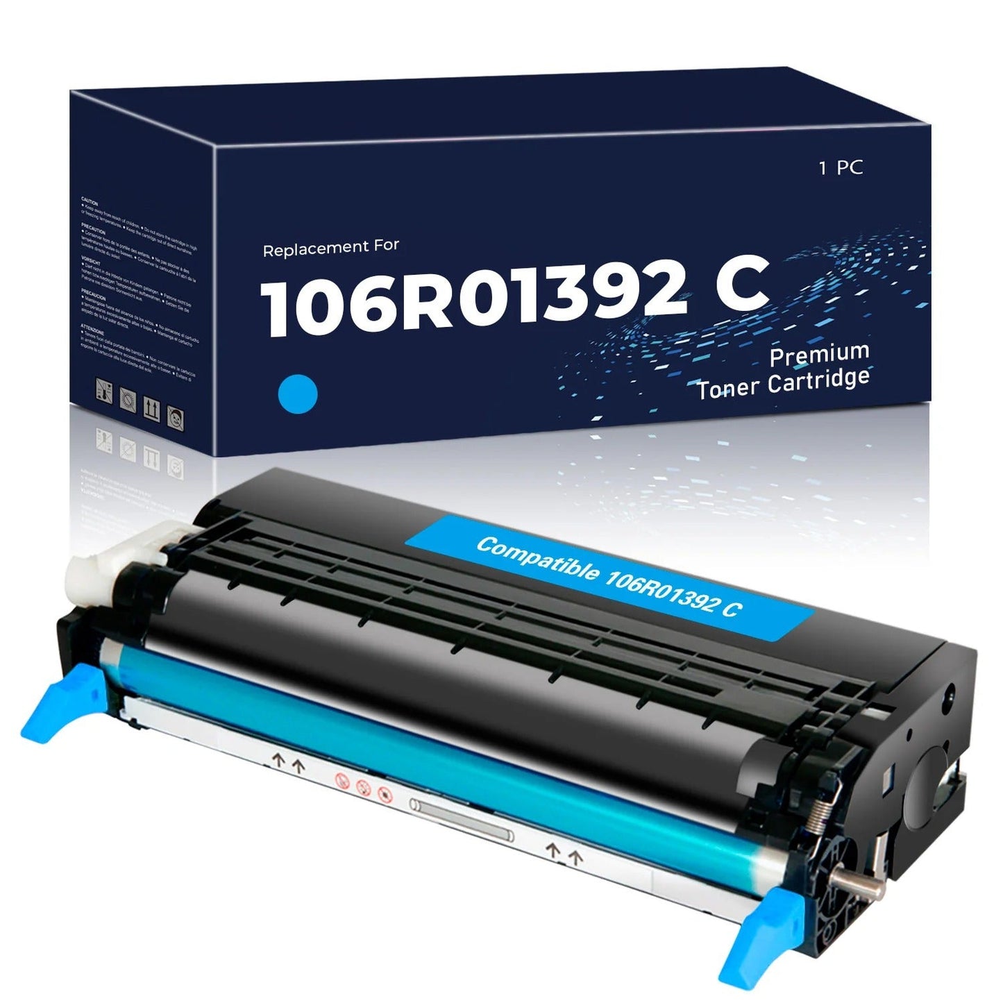 Toner compatible Xerox 106R01392 Cyan