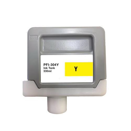 Cartouche Jaune Canon PFI-304 (3852B001AA) compatible
