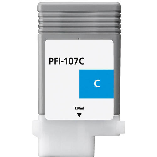 Cartouche d'encre compatible Canon PFI-107C Cyan