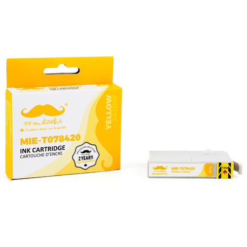 Cartouche compatible Epson T078420 / Series 78 Jaune