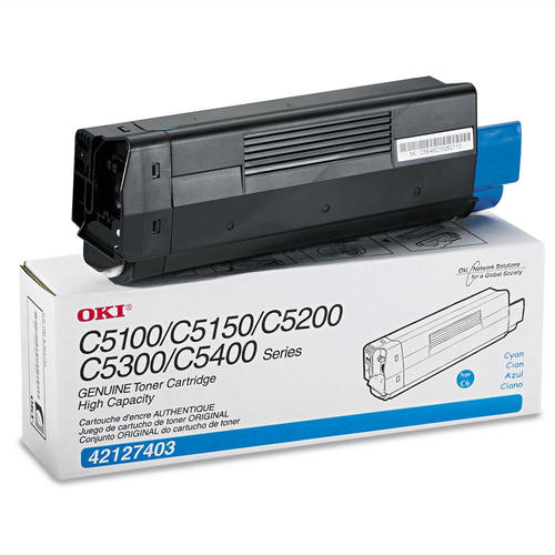 Toner Cyan OKI 42127403 Original (OEM)
