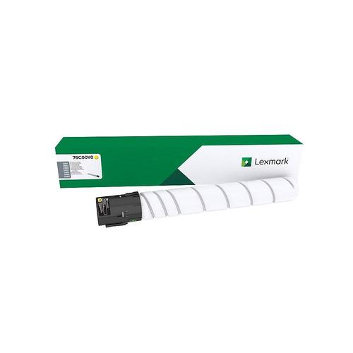 Toner Lexmark 76C00Y0 Jaune Original