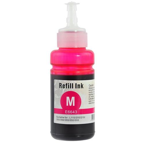 Bouteille d’encre compatible Epson T664 Magenta