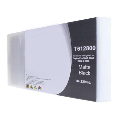 Cartouche compatible Epson T612800 Noir