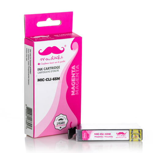 Cartouche d'encre magenta Canon CLI-65 compatible (4217C002)