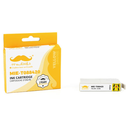 Cartouche d'encre jaune compatible pour Epson T088420 (88)