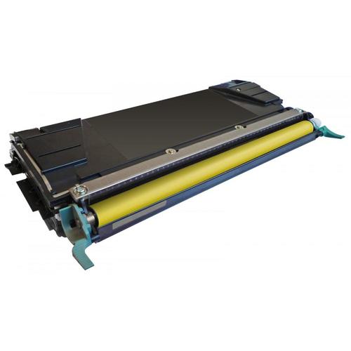 Toner jaune Lexmark X746A1YG compatible