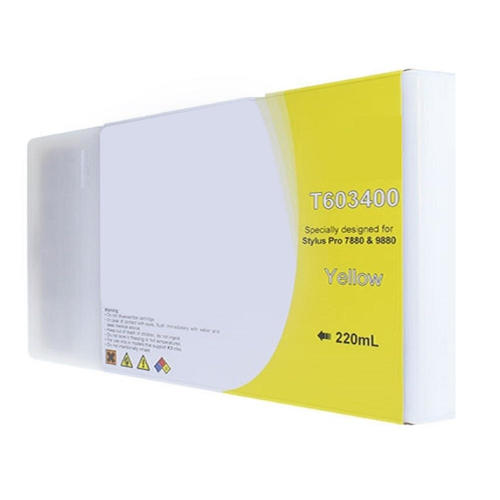 Cartouche compatible Epson T603400 Jaune